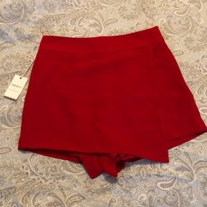 Red Skort